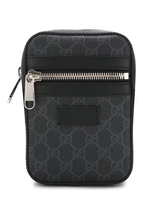 Мужская сумка gg supreme GUCCI темно-серого цвета по цене 55500 руб., арт. 598103/K5RLN | Фото 1 Мужская сумка gg supreme GUCCI темно-серого цвета, арт. 598103/K5RLN | Фото 1