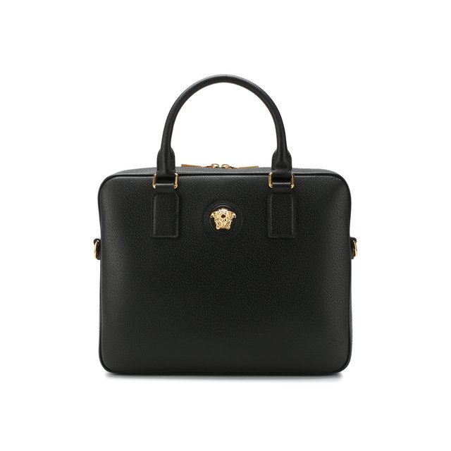 Кожаная сумка для ноутбука Versace 10679369