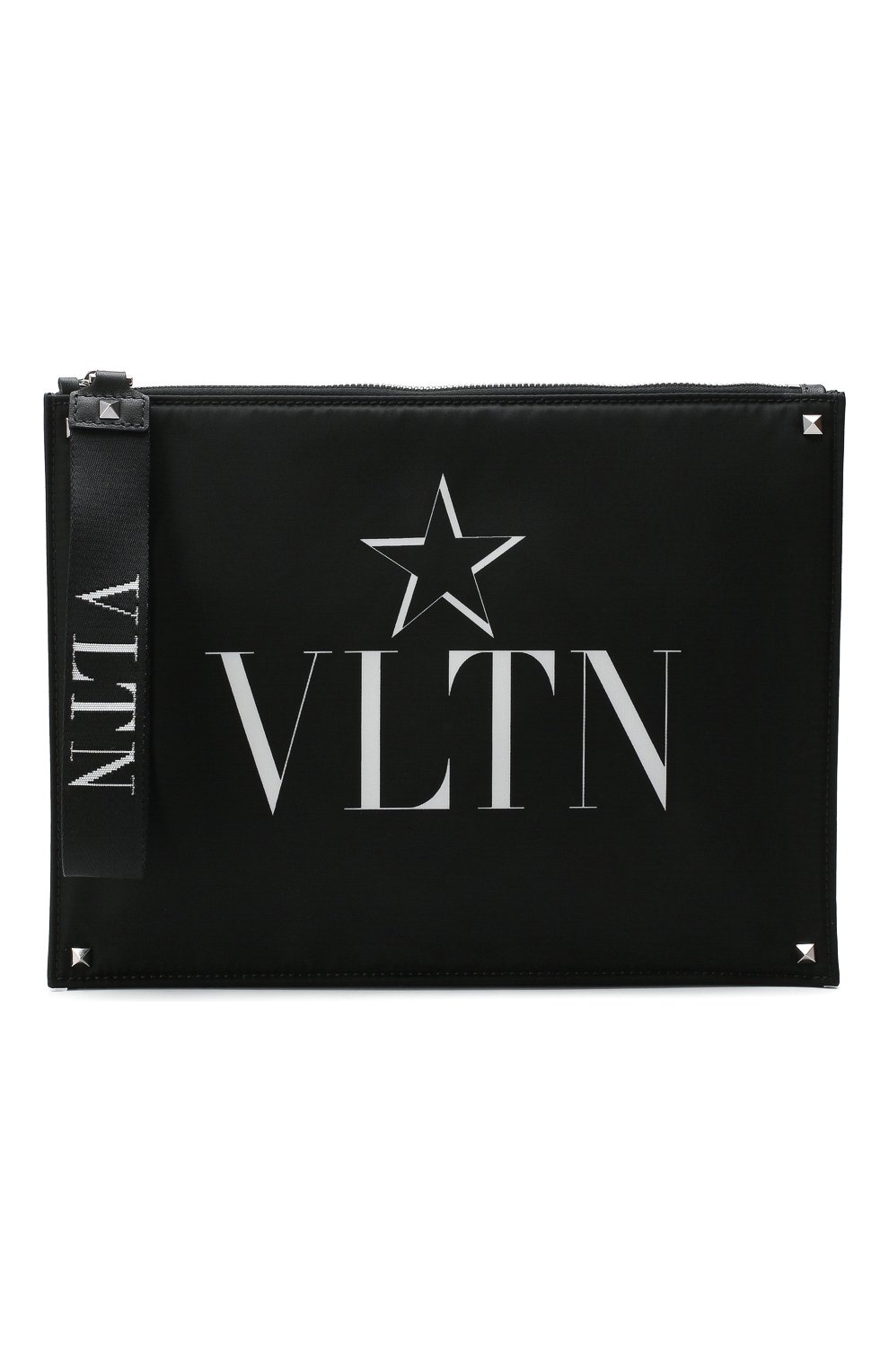 Мужская клатч vltnstar VALENTINO черного цвета, арт. TY2B0692/MFG | Фото 1 (Размер: medium; Материал: Текстиль)