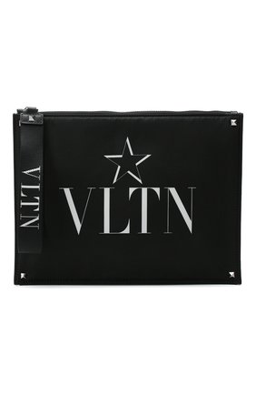 Мужская клатч vltnstar VALENTINO черного цвета, арт. TY2B0692/MFG | Фото 1 (Размер: medium; Материал: Текстиль)