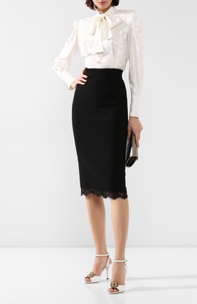 Женские кожаные босоножки devotion DOLCE & GABBANA белого цвета по цене 63550 руб., арт. CR0944/AV967 | Фото 2 Женские кожаные босоножки devotion DOLCE & GABBANA белого цвета, арт. CR0944/AV967 | Фото 2