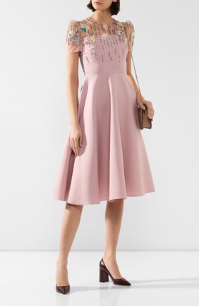 Женская кожаные туфли GIANVITO ROSSI бордового цвета по цене 44950 руб., арт. G21836.85RIC.VITR0YA | Фото 2 Женская кожаные туфли GIANVITO ROSSI бордового цвета, арт. G21836.85RIC.VITR0YA | Фото 2