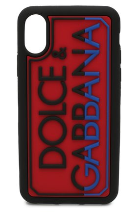 Мужской чехол для iphone x/xs DOLCE & GABBANA красного цвета по цене 6720 руб., арт. BI2418/AJ980 | Фото 1 Мужской чехол для iphone x/xs DOLCE & GABBANA красного цвета, арт. BI2418/AJ980 | Фото 1