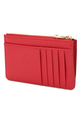Женский кожаный футляр для кредитных карт DOLCE & GABBANA красного цвета по цене 15550 руб., арт. BI1261/AU771 | Фото 2 Женский кожаный футляр для кредитных карт DOLCE & GABBANA красного цвета, арт. BI1261/AU771 | Фото 2