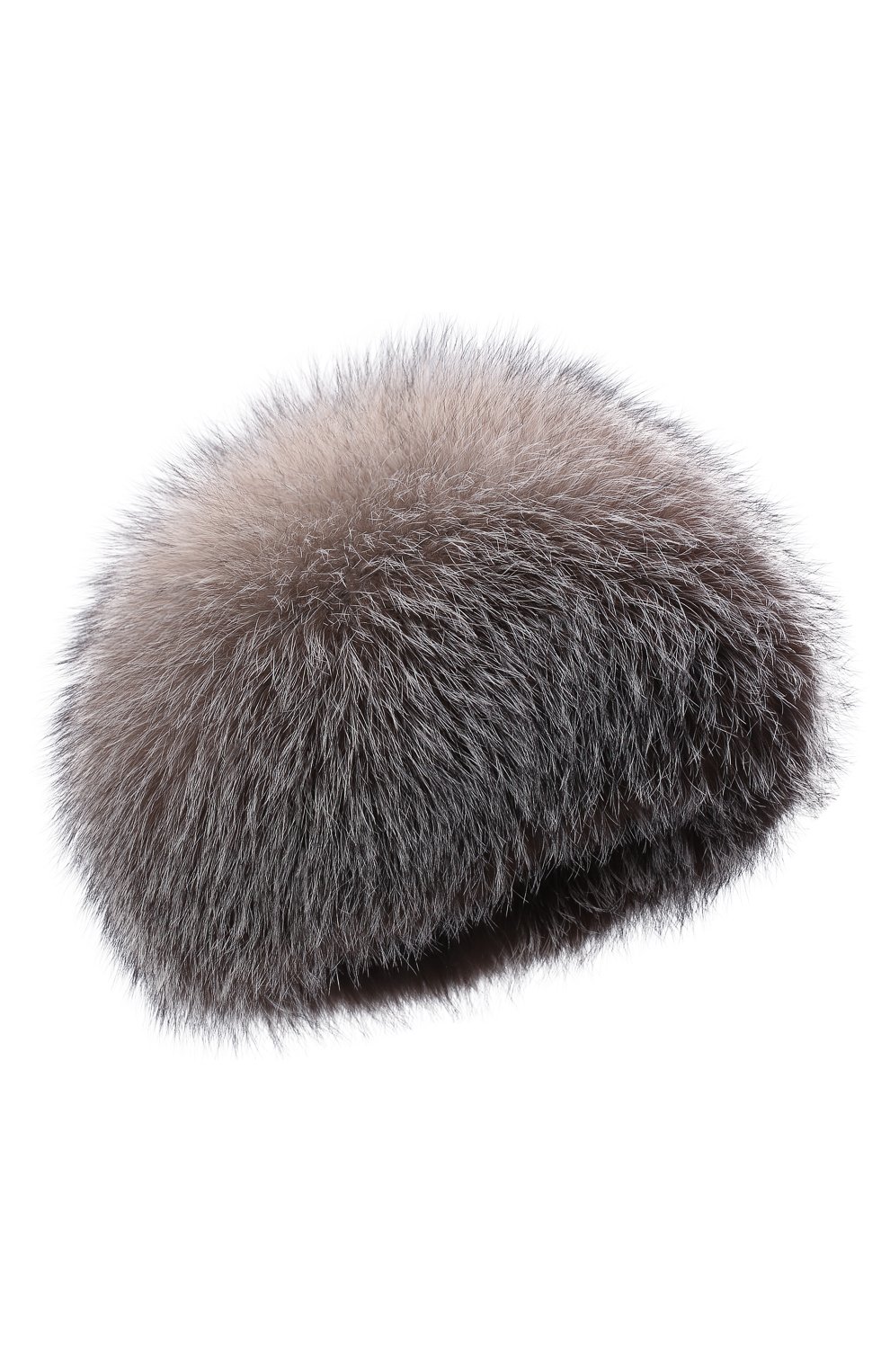 Женская шапка из меха песца FURLAND серого цвета, арт. 0015301310010600000 | Фото 1