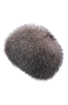 Женская шапка из меха песца FURLAND серого цвета по цене 55220 руб., арт. 0015301310010600000 | Фото 3 Женская шапка из меха песца FURLAND серого цвета, арт. 0015301310010600000 | Фото 3