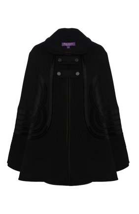 Женская шерстяное пончо RALPH LAUREN черного цвета по цене 397500 руб., арт. 290773492 | Фото 1 Женская шерстяное пончо RALPH LAUREN черного цвета, арт. 290773492 | Фото 1
