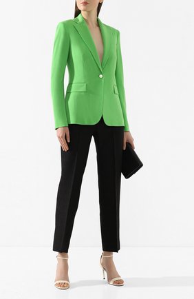 Женский шерстяной жакет RALPH LAUREN зеленого цвета по цене 145000 руб., арт. 290788647 | Фото 2 Женский шерстяной жакет RALPH LAUREN зеленого цвета, арт. 290788647 | Фото 2