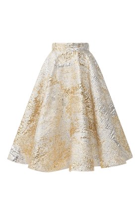 Женская юбка DOLCE & GABBANA золотого цвета по цене 110000 руб., арт. F4BS6T/HJMJS | Фото 1 Женская юбка DOLCE & GABBANA золотого цвета, арт. F4BS6T/HJMJS | Фото 1