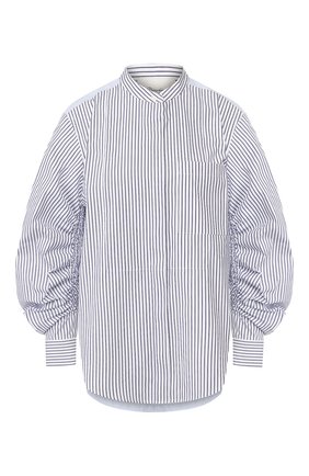 Женская хлопковая рубашка 3.1 PHILLIP LIM голубого цвета по цене 31400 руб., арт. E202-2173CPP | Фото 1 Женская хлопковая рубашка 3.1 PHILLIP LIM голубого цвета, арт. E202-2173CPP | Фото 1