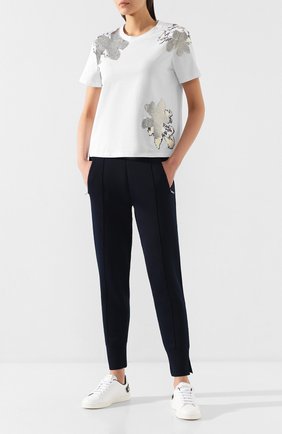 Женская хлопковая футболка 3.1 PHILLIP LIM белого цвета по цене 33000 руб., арт. E201-1914HCJ | Фото 2 Женская хлопковая футболка 3.1 PHILLIP LIM белого цвета, арт. E201-1914HCJ | Фото 2