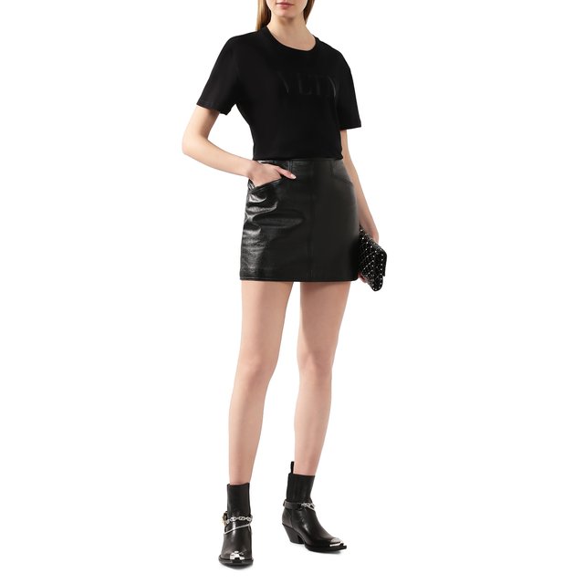 фото Хлопковая футболка valentino