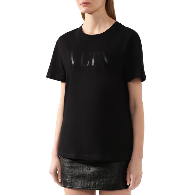 фото Хлопковая футболка valentino