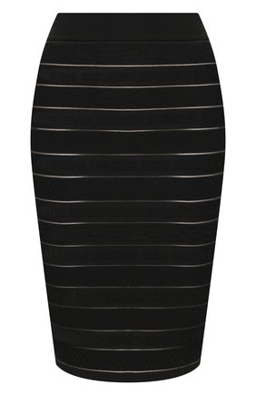 Женская юбка из вискозы BALMAIN черного цвета по цене 87100 руб., арт. TF14307/K031 | Фото 1 Женская юбка из вискозы BALMAIN черного цвета, арт. TF14307/K031 | Фото 1