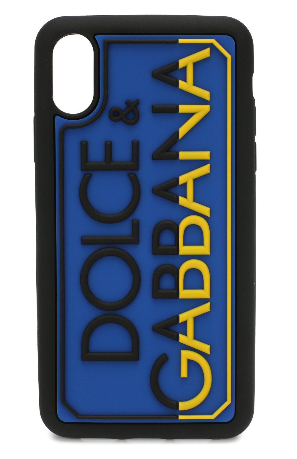 Мужской чехол для iphone xr DOLCE & GABBANA синего цвета, арт. BP2514/AJ980 | Фото 1