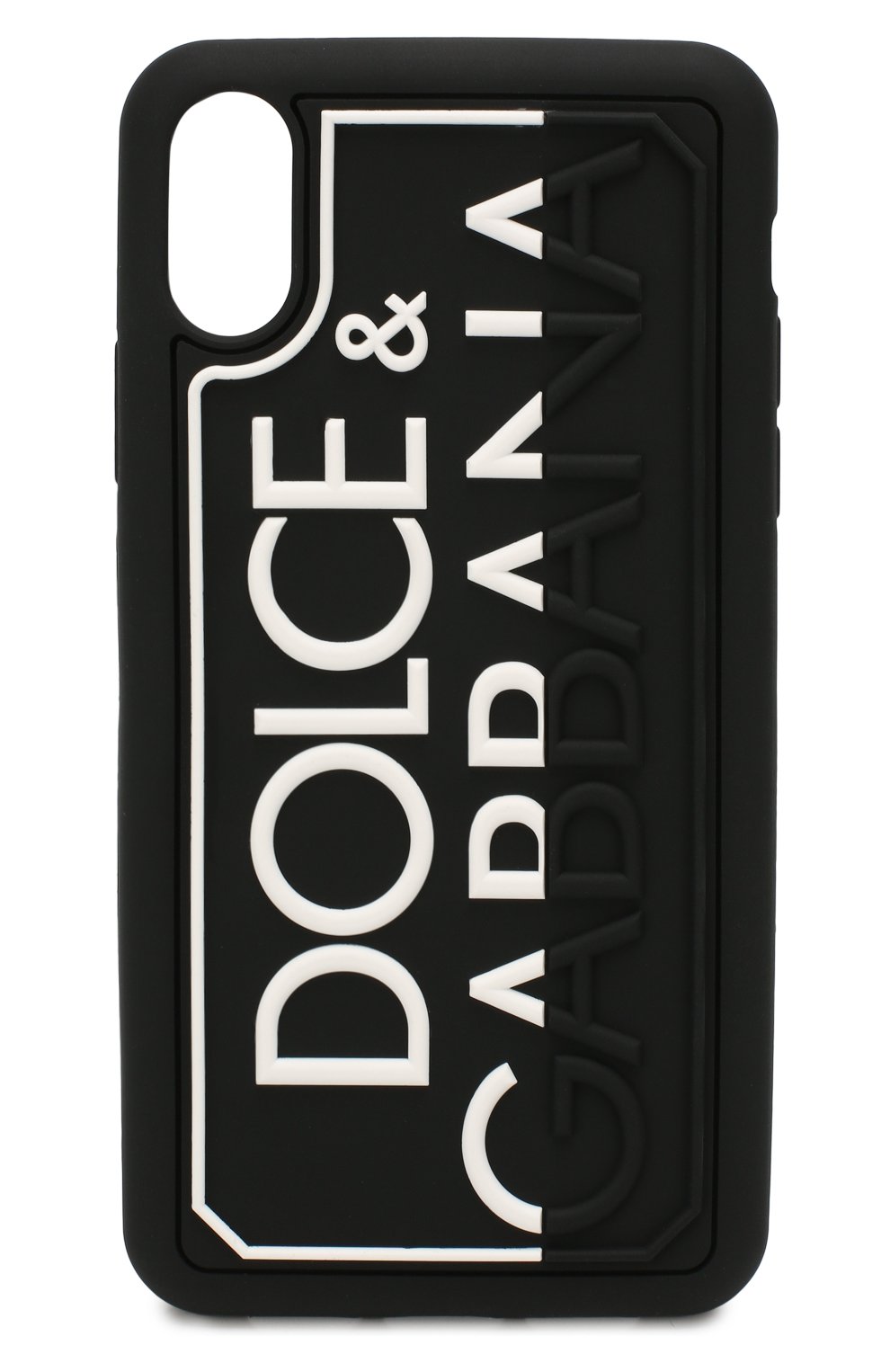 Мужской чехол для iphone xr DOLCE & GABBANA черного цвета, арт. BP2514/AJ980 | Фото 1