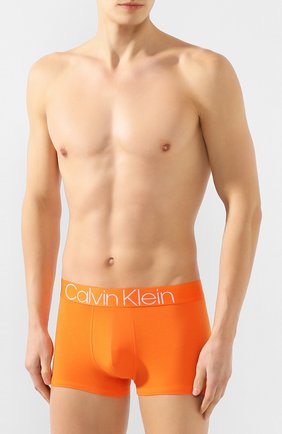 Мужские хлопковые боксеры CALVIN KLEIN оранжевого цвета по цене 3865 руб., арт. NB1565A | Фото 2 Мужские хлопковые боксеры CALVIN KLEIN оранжевого цвета, арт. NB1565A | Фото 2