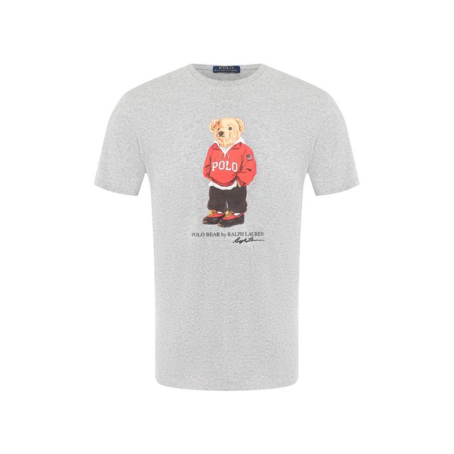 фото Хлопковая футболка polo ralph lauren
