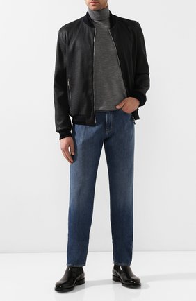 Мужские джинсы GIORGIO ARMANI синего цвета по цене 39950 руб., арт. 3HSJ65/SDF3Z | Фото 2 Мужские джинсы GIORGIO ARMANI синего цвета, арт. 3HSJ65/SDF3Z | Фото 2