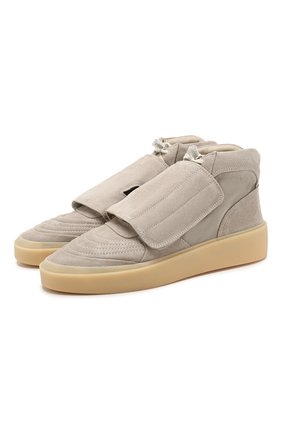 Мужские замшевые кеды FEAR OF GOD серого цвета по цене 39950 руб., арт. 6F19-7001/SUE | Фото 1 Мужские замшевые кеды FEAR OF GOD серого цвета, арт. 6F19-7001/SUE | Фото 1