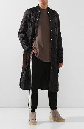 Мужские замшевые кеды FEAR OF GOD серого цвета по цене 39950 руб., арт. 6F19-7001/SUE | Фото 2 Мужские замшевые кеды FEAR OF GOD серого цвета, арт. 6F19-7001/SUE | Фото 2
