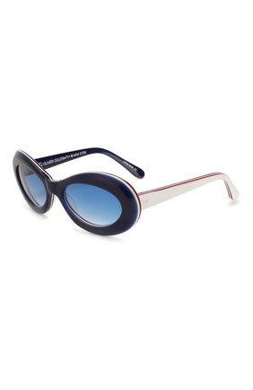 Детские солнцезащитные очки OLIVER GOLDSMITH синего цвета по цене 10800 руб., арт. BUDE | Фото 1 Детские солнцезащитные очки OLIVER GOLDSMITH синего цвета, арт. BUDE | Фото 1