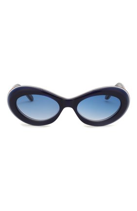 Детские солнцезащитные очки OLIVER GOLDSMITH синего цвета по цене 10800 руб., арт. BUDE | Фото 2 Детские солнцезащитные очки OLIVER GOLDSMITH синего цвета, арт. BUDE | Фото 2