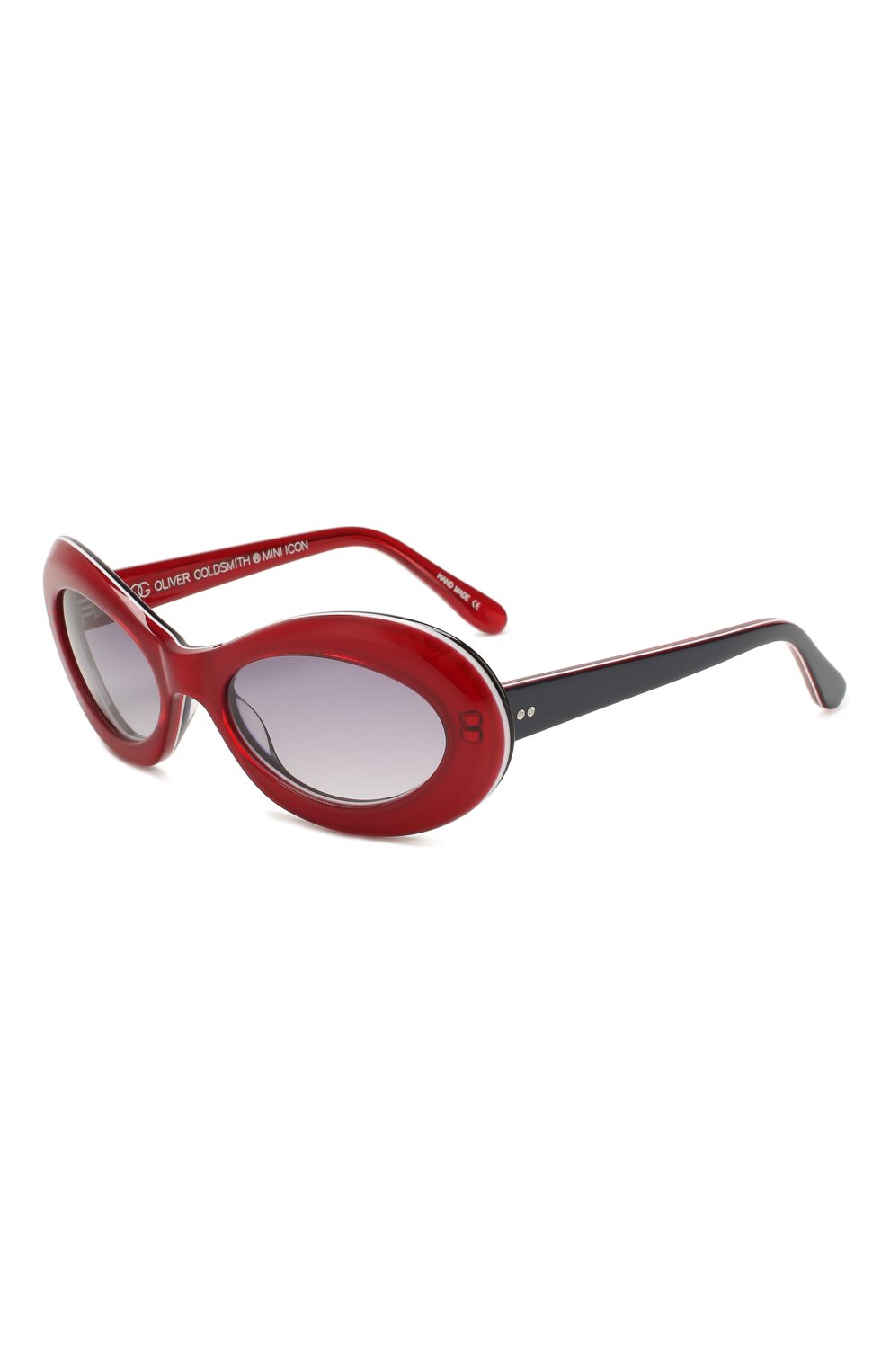 Детские солнцезащитные очки OLIVER GOLDSMITH красного цвета, арт. BUDE | Фото 1