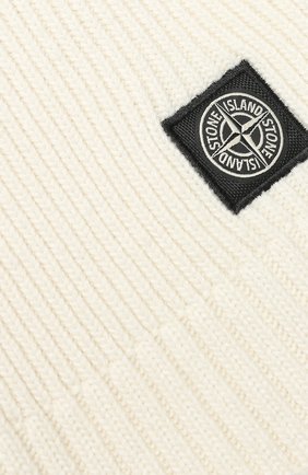 Детский шарф STONE ISLAND бежевого цвета по цене 7380 руб., арт. 7116N02A6 | Фото 2 Детский шарф STONE ISLAND бежевого цвета, арт. 7116N02A6 | Фото 2