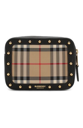 Детская поясная сумка из кожи BURBERRY черного цвета по цене 31300 руб., арт. 8018636 | Фото 1 Детская поясная сумка из кожи BURBERRY черного цвета, арт. 8018636 | Фото 1