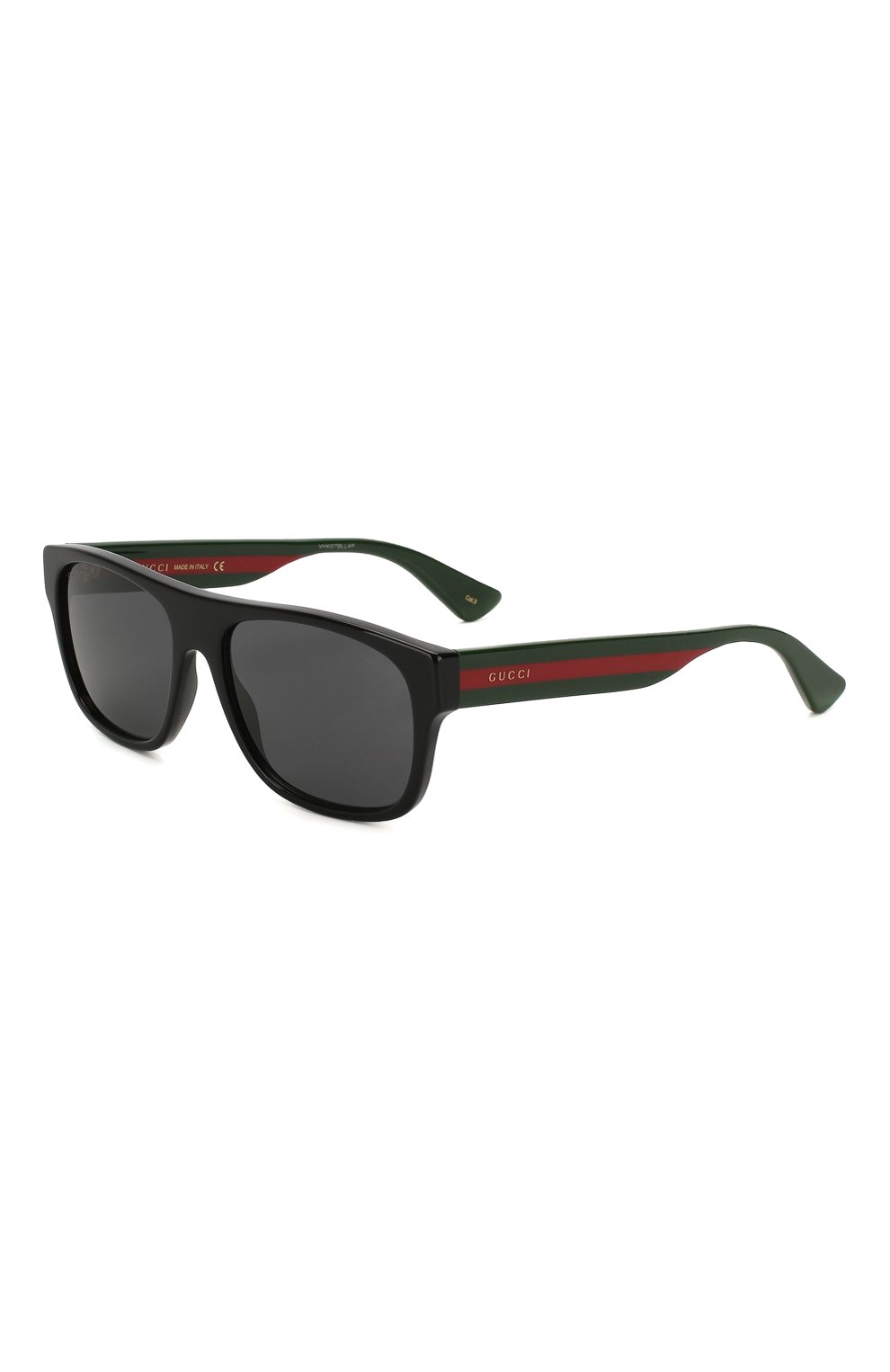 Мужские солнцезащитные очки GUCCI черного цвета, арт. GG0341 001 | Фото 1 (Тип очков: С/з; Статус проверки: Проверена категория; Очки форма: Прямоугольные; Оптика Гендер: оптика-мужское)