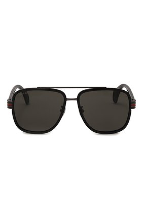 Мужские солнцезащитные очки GUCCI черного цвета по цене 38700 руб., арт. GG0448 001 | Фото 3 Мужские солнцезащитные очки GUCCI черного цвета, арт. GG0448 001 | Фото 3