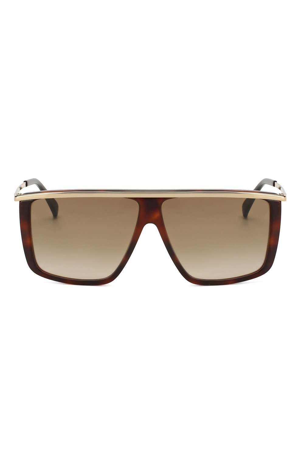Женские солнцезащитные очки GIVENCHY коричневого цвета, арт. 7146/G 2IK | Фото 4 (Тип очков: С/з; Статус проверки: Проверена категория; Очки форма: Маска, D-форма; Оптика Гендер: оптика-женское)