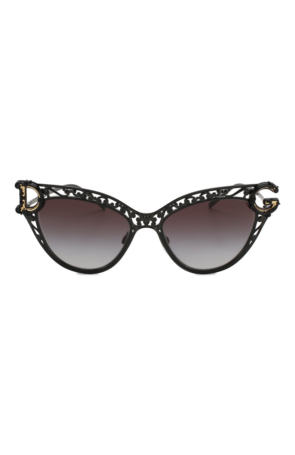 Женские солнцезащитные очки DOLCE & GABBANA черного цвета по цене 23800 руб., арт. 2239-01/8G | Фото 3 Женские солнцезащитные очки DOLCE & GABBANA черного цвета, арт. 2239-01/8G | Фото 3