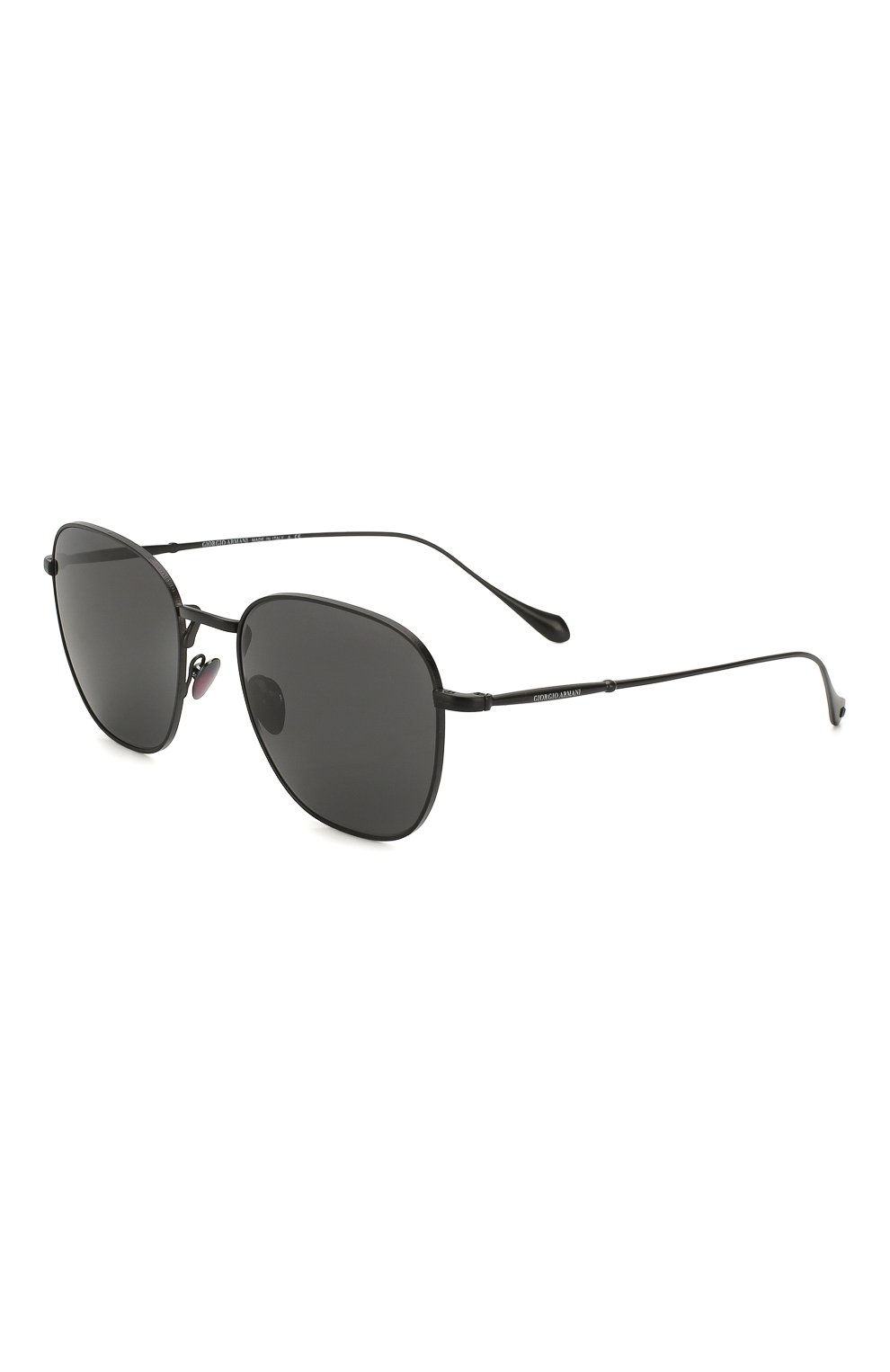 Мужские солнцезащитные очки GIORGIO ARMANI серого цвета, арт. 6096-300161 | Фото 1