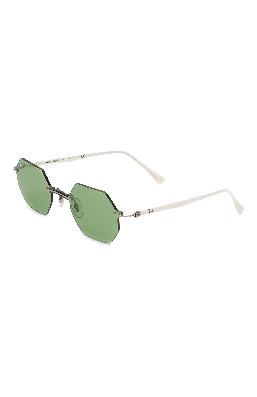 Женские солнцезащитные очки RAY-BAN зеленого цвета, арт. 8061-003/2 | Фото 1