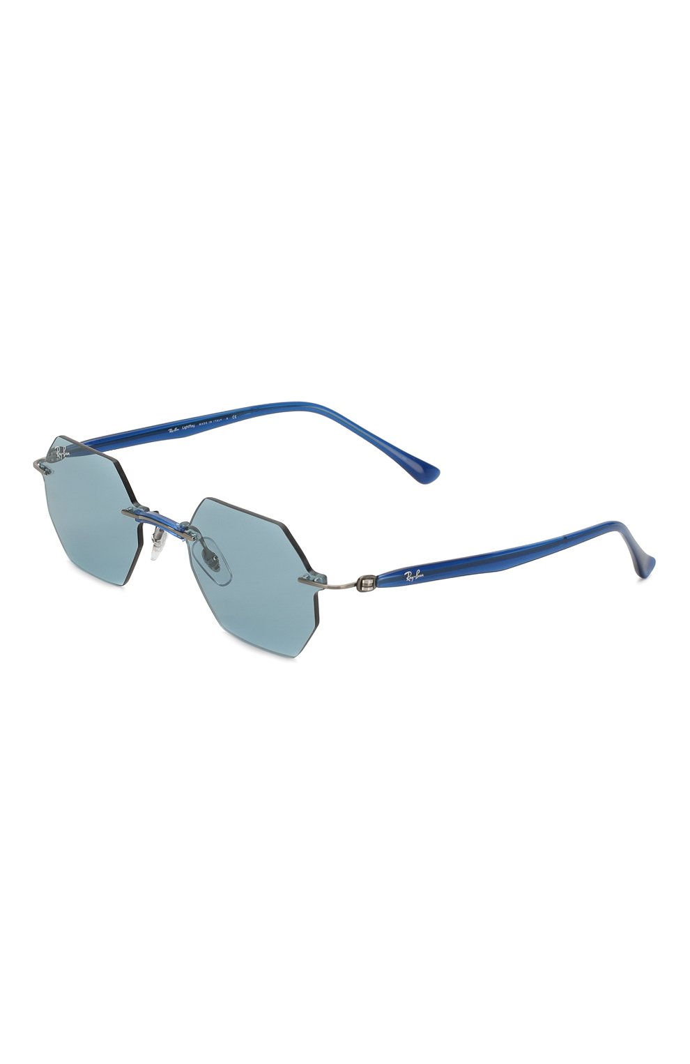 Женские солнцезащитные очки RAY-BAN синего цвета, арт. 8061-004/80 | Фото 1