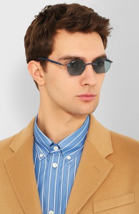 Женские солнцезащитные очки RAY-BAN синего цвета по цене 12600 руб., арт. 8061-004/80 | Фото 3 Женские солнцезащитные очки RAY-BAN синего цвета, арт. 8061-004/80 | Фото 3