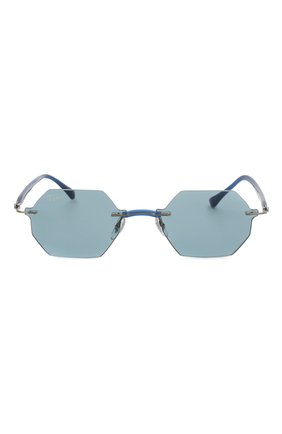 Женские солнцезащитные очки RAY-BAN синего цвета по цене 12600 руб., арт. 8061-004/80 | Фото 4 Женские солнцезащитные очки RAY-BAN синего цвета, арт. 8061-004/80 | Фото 4