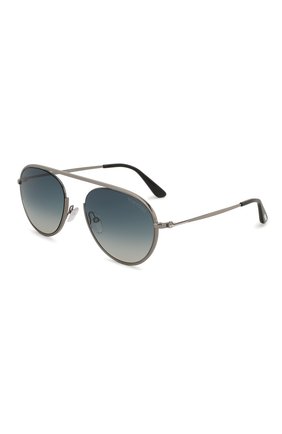 Женские солнцезащитные очки TOM FORD синего цвета по цене 29950 руб., арт. TF599 08W | Фото 1 Женские солнцезащитные очки TOM FORD синего цвета, арт. TF599 08W | Фото 1