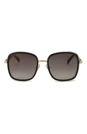 Женские солнцезащитные очки JIMMY CHOO черного цвета по цене 31100 руб., арт. ELVA 2M2 FQ | Фото 3 Женские солнцезащитные очки JIMMY CHOO черного цвета, арт. ELVA 2M2 FQ | Фото 3