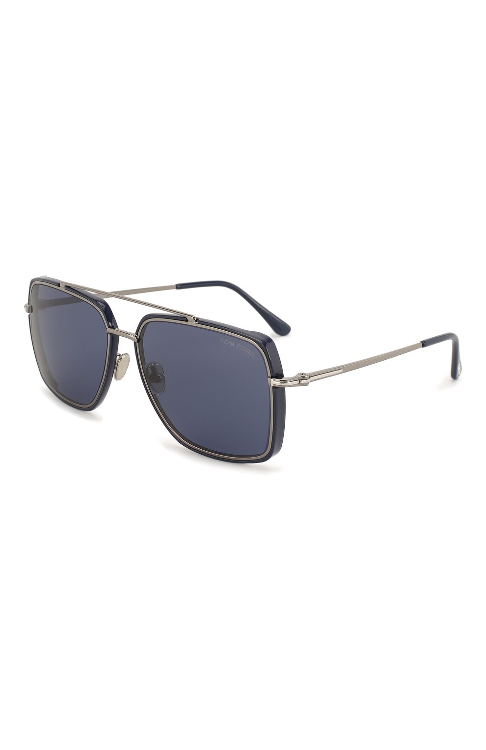 Женские солнцезащитные очки TOM FORD темно-синего цвета, арт. TF750 90V | Фото 1