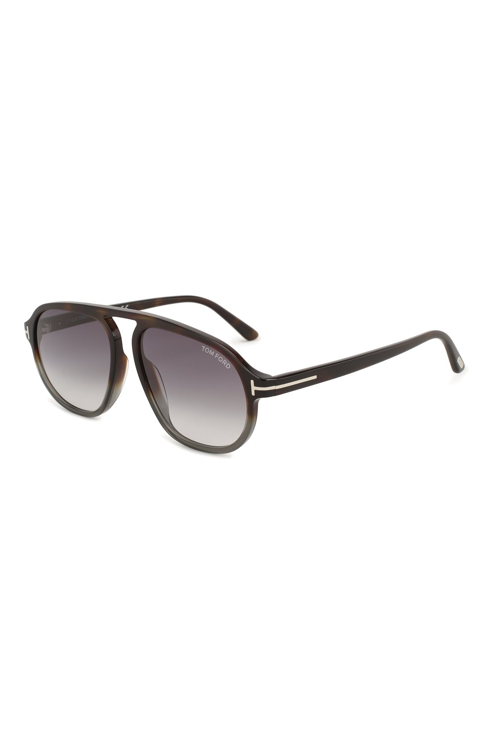 Мужские солнцезащитные очки TOM FORD коричневого цвета, арт. TF755 55B | Фото 1 (Тип очков: С/з; Статус проверки: Проверена категория; Очки форма: Авиаторы; Оптика Гендер: оптика-мужское)