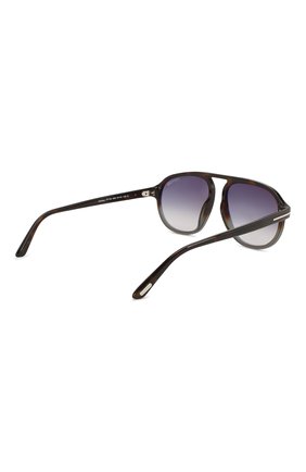 Мужские солнцезащитные очки TOM FORD коричневого цвета, арт. TF755 55B | Фото 4 (Тип очков: С/з; Статус проверки: Проверена категория; Очки форма: Авиаторы; Оптика Гендер: оптика-мужское)
