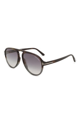 Мужские солнцезащитные очки TOM FORD коричневого цвета по цене 21850 руб., арт. TF756 52B | Фото 1 Мужские солнцезащитные очки TOM FORD коричневого цвета, арт. TF756 52B | Фото 1