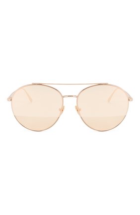Женские солнцезащитные очки TOM FORD золотого цвета по цене 21850 руб., арт. TF757 28Z | Фото 3 Женские солнцезащитные очки TOM FORD золотого цвета, арт. TF757 28Z | Фото 3