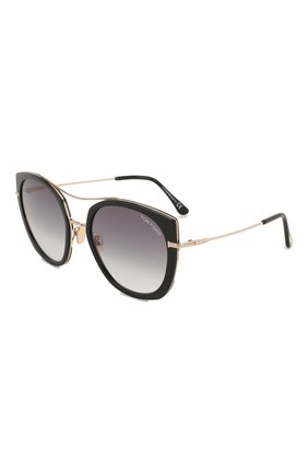 Женские солнцезащитные очки TOM FORD черного цвета по цене 36800 руб., арт. TF760 01B | Фото 1 Женские солнцезащитные очки TOM FORD черного цвета, арт. TF760 01B | Фото 1