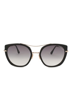 Женские солнцезащитные очки TOM FORD черного цвета по цене 36800 руб., арт. TF760 01B | Фото 3 Женские солнцезащитные очки TOM FORD черного цвета, арт. TF760 01B | Фото 3
