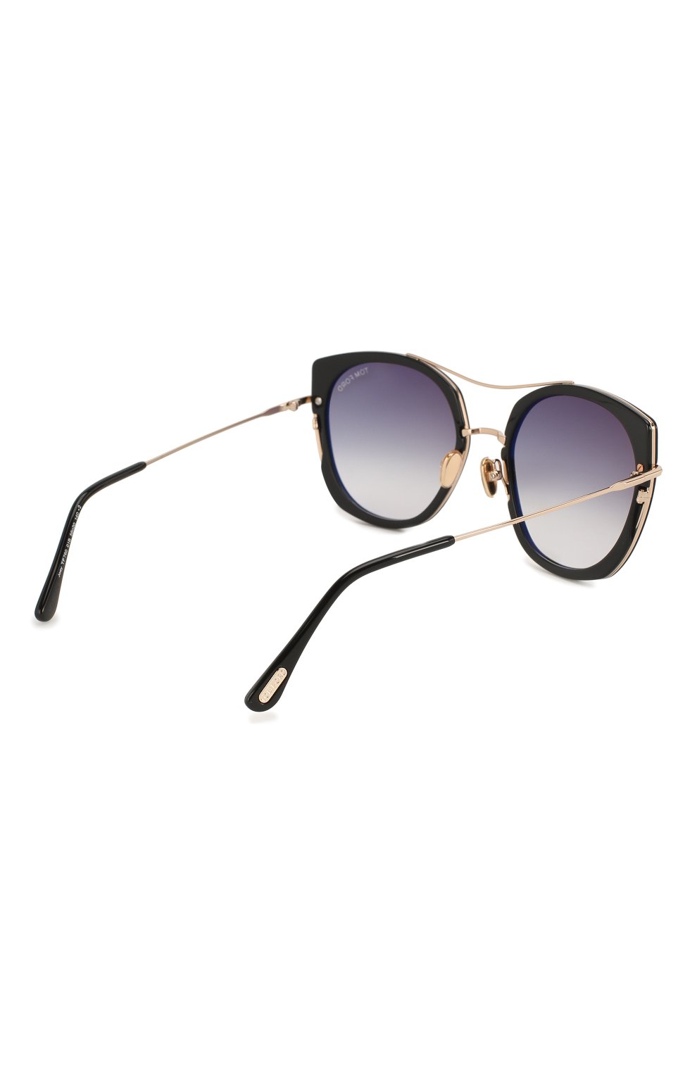 Женские солнцезащитные очки TOM FORD черного цвета по цене 36800 руб., арт. TF760 01B | Фото 4 Женские солнцезащитные очки TOM FORD черного цвета, арт. TF760 01B | Фото 4