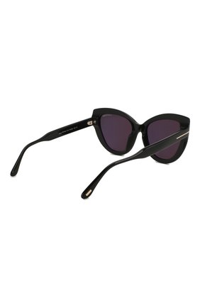 Женские солнцезащитные очки TOM FORD черного цвета по цене 26250 руб., арт. TF762 01A | Фото 4 Женские солнцезащитные очки TOM FORD черного цвета, арт. TF762 01A | Фото 4